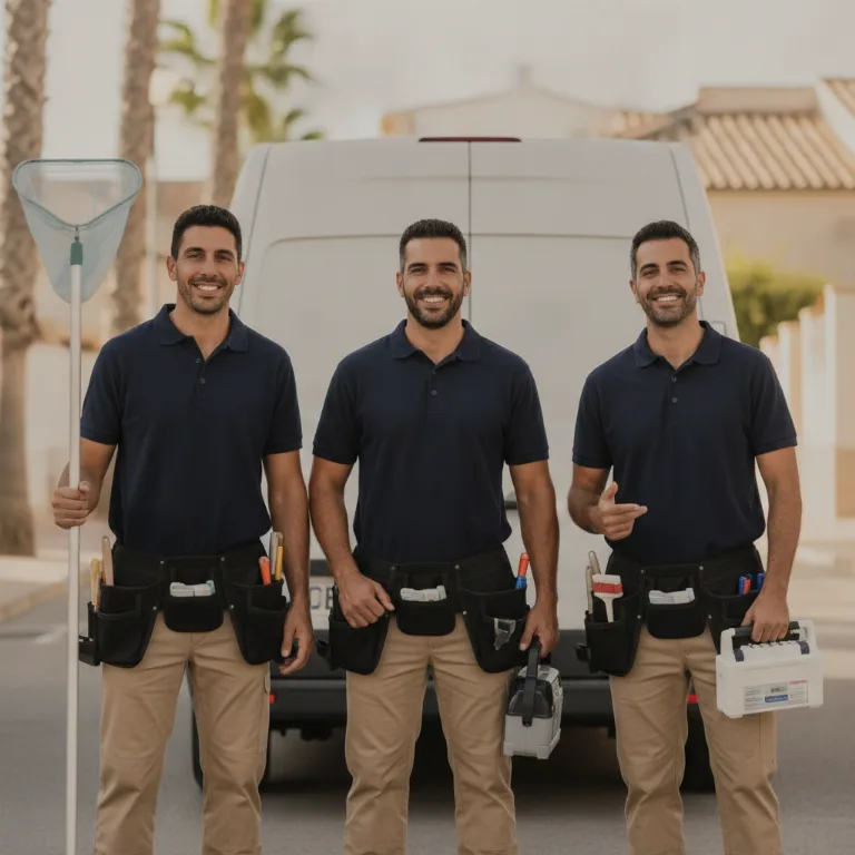 Mantenimiento de Piscinas equipo en Fuengirola